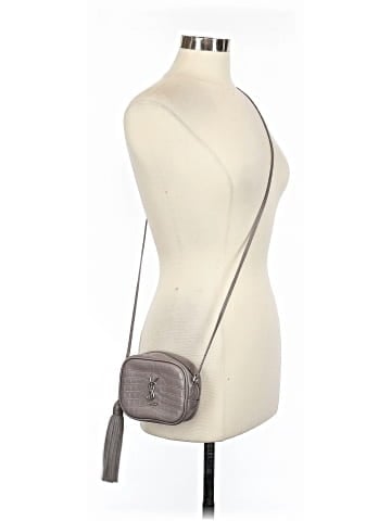 Saint Laurent Embossed Leather Lou Camera Bag (view 2)