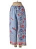 Walmart Paisley Blue Casual Pants Size S - photo 1
