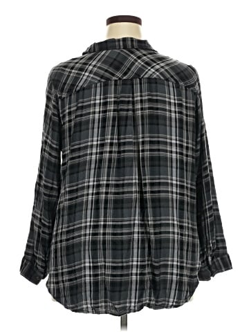 Terra & Sky Long Sleeve Button-Down Shirt (view 2)