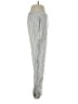 Theory 100% Linen Stripes Silver Linen Pants Size 4 - photo 4