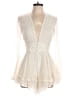 showpo 100% Polyester Hearts Ivory Romper Size 10 - photo 1