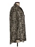 Equipment 100% Polyester Animal Print Gold Long Sleeve Blouse Size L - photo 4