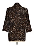 NYCC 100% Polyester Animal Print Brown Blazer Size M - photo 2