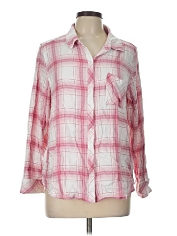 Well Worn 3/4 Sleeve Button-Down Shirt (view 1)