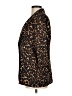 NYCC 100% Polyester Animal Print Brown Blazer Size M - photo 5
