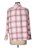Well Worn 100% Viscose Plaid Pink 3/4 Sleeve Button-Down Shirt Size L - photo 2