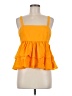 Cinq à Sept 100% Polyamide Orange Tank Top Size M - photo 1