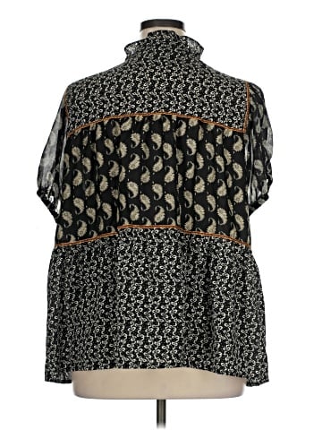 Rain Short Sleeve Blouse (view 2)