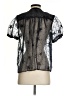 Let Me Be Black Short Sleeve Blouse Size S - photo 2