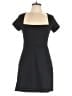 Tinsel Solid Black Cocktail Dress Size L - photo 1