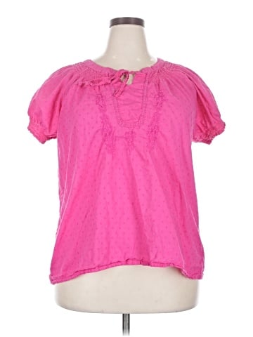 DressBarn Short Sleeve Blouse (view 1)