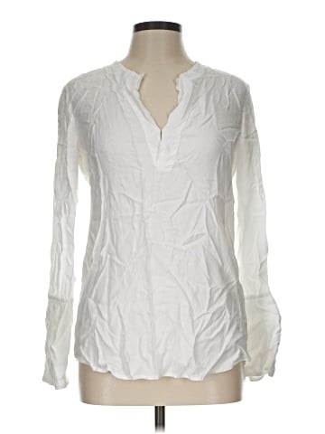 James Perse Long Sleeve Blouse (view 1)