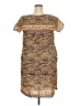Unbranded Paisley Brown Casual Dress Size XXL (estimated) - photo 2
