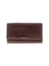 Fossil 100% Leather Brown Burgundy Leather Wallet One size - photo 1