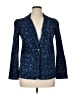 Draper James Print Blue Blazer Size 14 - photo 1