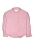 Zara Stripes Pink Long Sleeve Button-Down Shirt Size 11 - 12 - photo 1