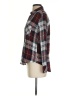 Rails 100% Rayon Plaid Burgundy Long Sleeve Button-Down Shirt Size XS - photo 5