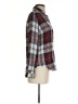 Rails 100% Rayon Plaid Burgundy Long Sleeve Button-Down Shirt Size XS - photo 4
