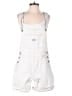 Levi's 100% Cotton White Overall Shorts Size S - photo 1