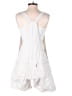 Levi's 100% Cotton White Overall Shorts Size S - photo 2
