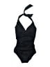 L.L.Bean Solid Black One Piece Swimsuit Size 6 - photo 1