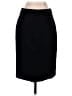 J.Crew 100% Wool Solid Black Wool Skirt Size 2 - photo 2