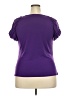Cato Purple Short Sleeve Top Size 18 - photo 2