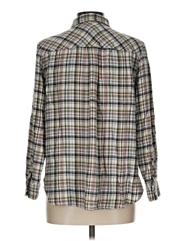 Ann Taylor LOFT Long Sleeve Button-Down Shirt (view 2)