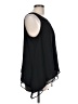 Jennifer Lopez 100% Polyester Black Sleeveless Blouse Size L - photo 4