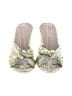 Unbranded Metallic Silver Sandals Size 9 - photo 2