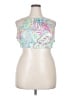 Assorted Brands 100% Polyester Green Sleeveless Blouse Size 2X - photo 1