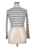 Ginger G. Silver Long Sleeve Top Size 14 (estimated) - photo 1
