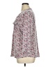 Hasting & Smith Floral Gray 3/4 Sleeve Blouse Size XL - photo 5