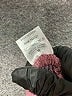 Blanc Tie-dye Burgundy Cocktail Dress Size M - photo 8