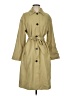 Hunter & Brown 100% Polyester Green Trenchcoat Size S - photo 1