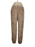 Assorted Brands 100% Polyester Animal Print Brown Casual Pants Size XL - photo 1