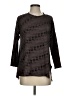 Comfy U.S.A. Black 3/4 Sleeve Top Size XS - photo 1