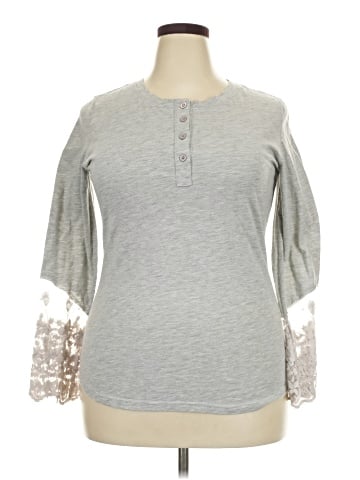 Zanzea Collection Long Sleeve Henley (view 1)