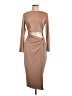 Lyaner Tan Cocktail Dress Size L - photo 1