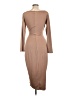 Lyaner Tan Cocktail Dress Size L - photo 2