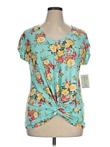 Bobbie Brooks Short Sleeve Blouse (view 1)