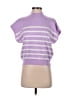 ee:some Purple Short Sleeve Turtleneck Size S - photo 1