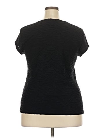 Liz Claiborne Career Short Sleeve Top (view 2)