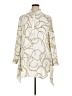 Chico's 100% Polyester Ivory 3/4 Sleeve Blouse Size XL (3) - photo 1