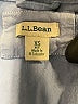 L.L.Bean 100% Cotton Blue Long Sleeve Button-Down Shirt Size XS - photo 7