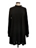 BCBGeneration Solid Black Casual Dress Size L - photo 1