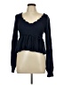 Shein 100% Acrylic Blue Pullover Sweater Size L - photo 1