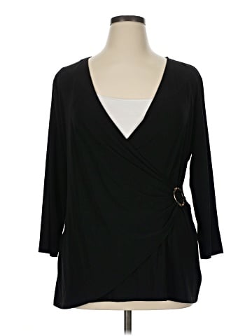 Anne Klein 3/4 Sleeve Top (view 1)