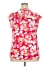 Liz Claiborne Pink Sleeveless Blouse Size XXL (tall) - photo 2