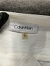 Calvin Klein 100% Polyester Color Block Ivory Long Sleeve Blouse Size S - photo 7
